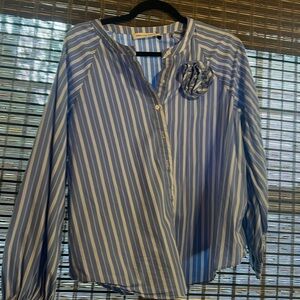 English Factory Blue w/Strips